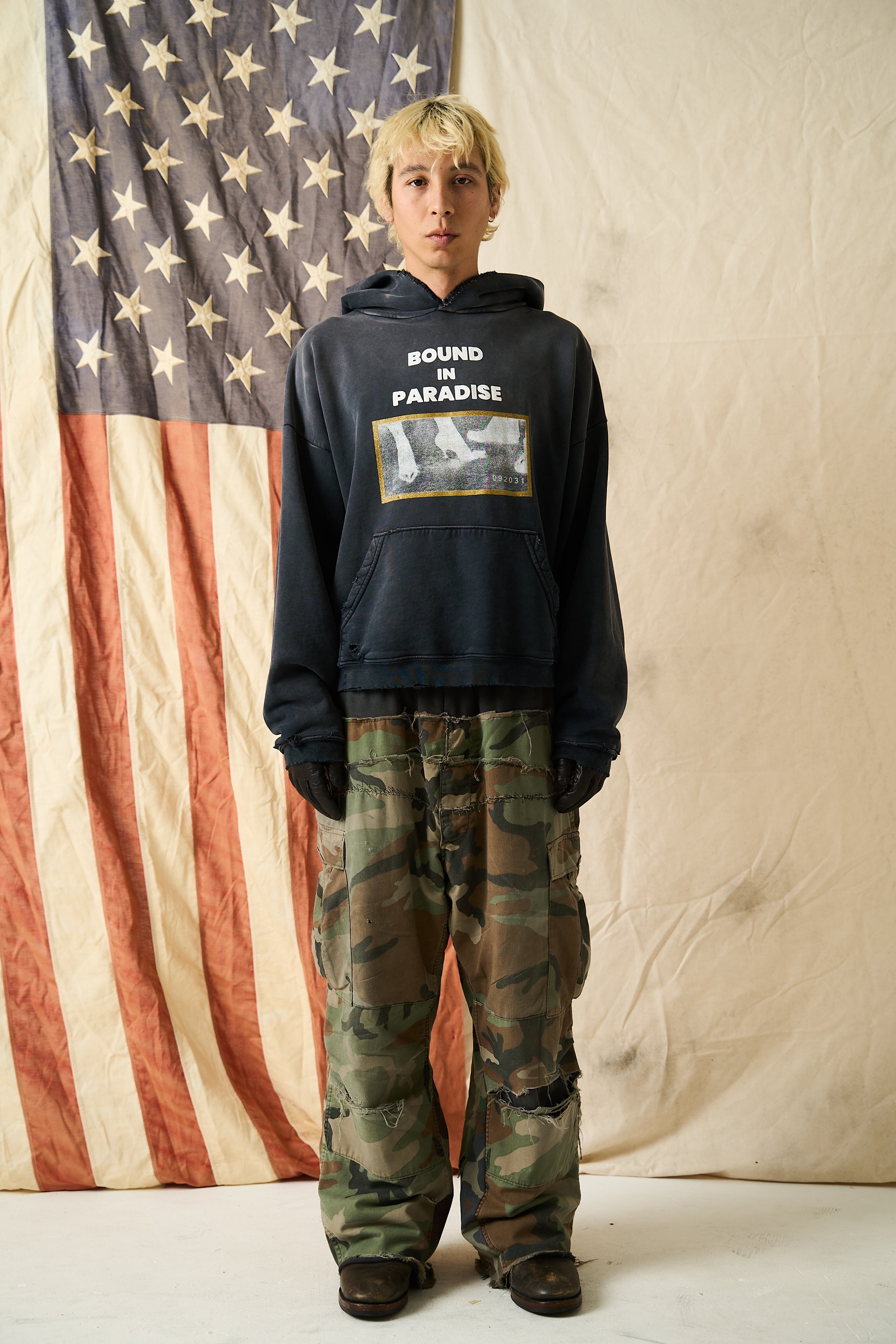 DYSTOPIAN CAMO SWEAT PANT